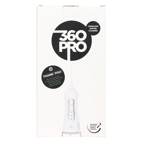 360PRO Cordless Water Flosser White-Matakana Pharmacy